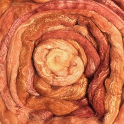 50% Merino/50% Tussahsilke