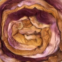 50% Merino/50% Tussahsilke