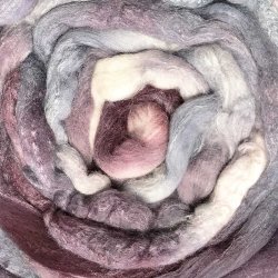 50% Merino/50% Tussahsilke