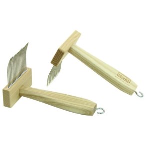 Mini uldkamme - enkel rkke