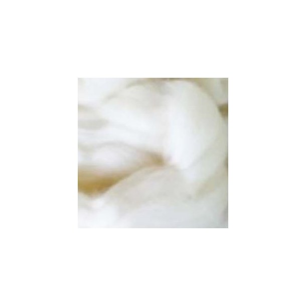 Merinould 16 micron Hvid 25g