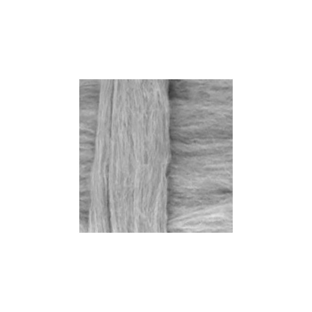 Merinould 16 micron Lysegr&aring; 25g
