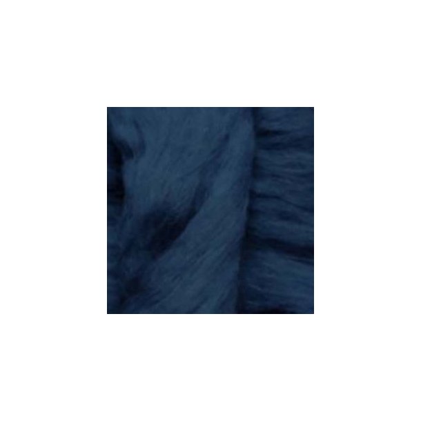 Merinould 16 micron M&oslash;rk jeansbl&aring; 25g