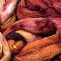 50% Merino/50% Tussahsilke