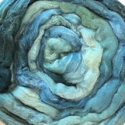 50% Merino/50% Tussahsilke