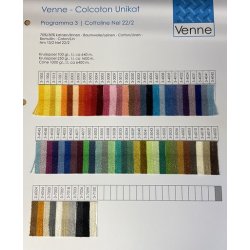 Farvekort Venne garn