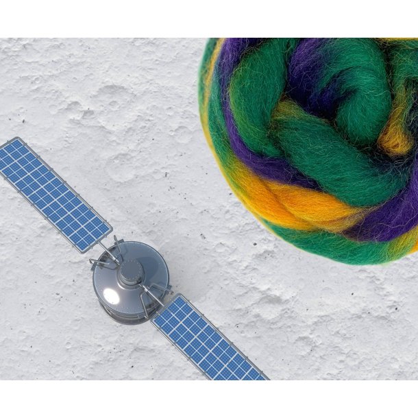 Space dyed